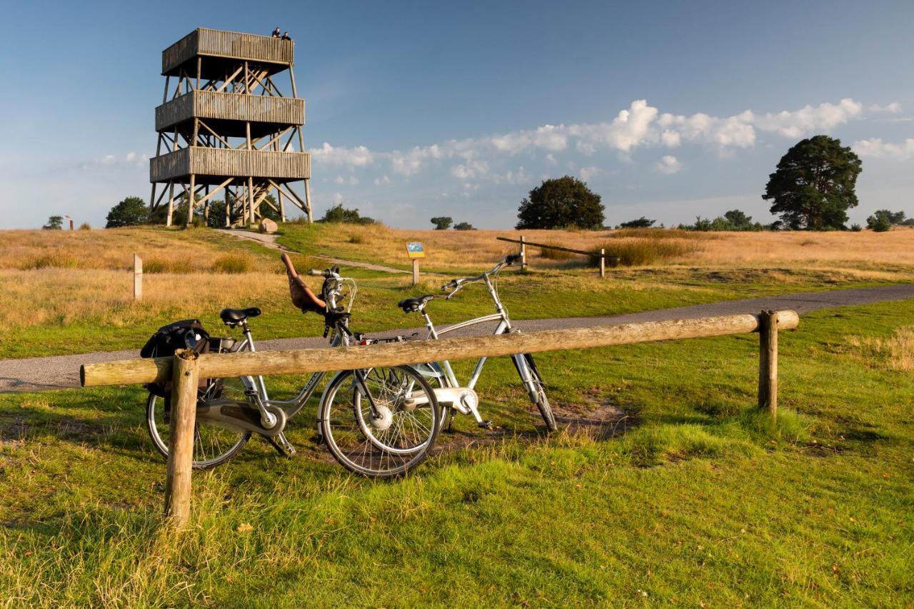 4P Chalet Tolve: Cycling Retreat Near Drents Friese Wold Nature Reserve Oosterwolde  Exterior photo