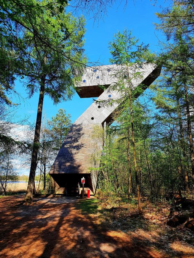 4P Chalet Tolve: Cycling Retreat Near Drents Friese Wold Nature Reserve Oosterwolde  Exterior photo